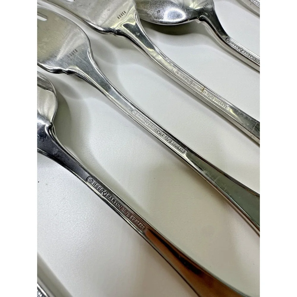 Reed & Barton REGINE Stainless Flatware Replacement Set 13 Dinner Fork Serving